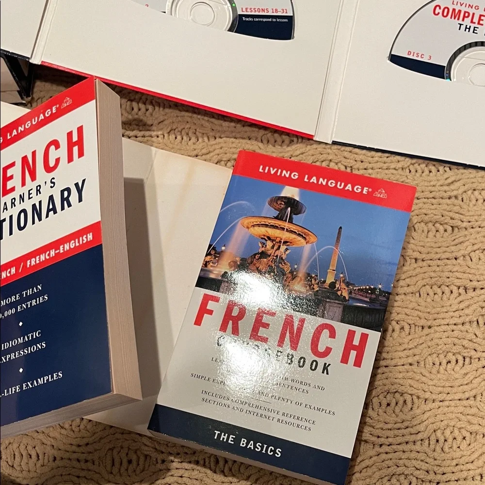 Living Language French Complete Course Set - Picture 4 of 4